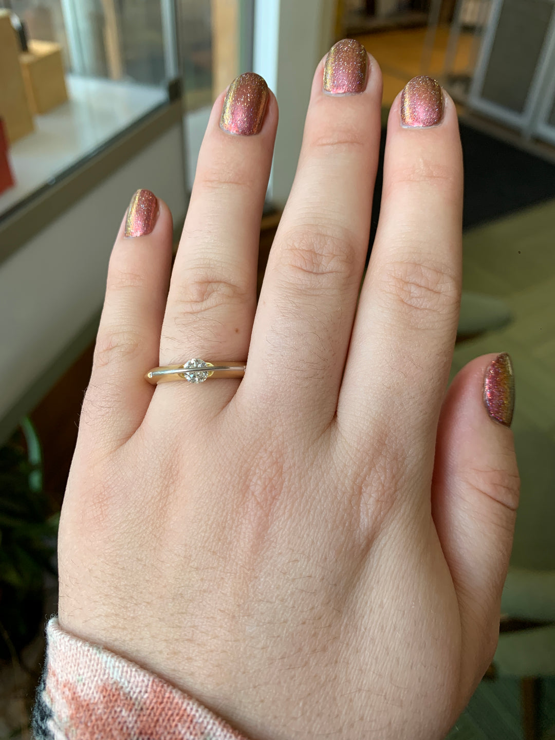 Gebrder Libert Arcana Floating Diamond Ring | Alara Jewelry Gebrder Libert Arcana Floating Diamond Ring | Alara Jewelry