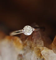 Lumina Ring with Solasfera Diamond