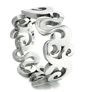 Stainless Steel Ring - "Tendril"