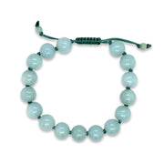 Jadeite Beaded Bracelet - "Celina"