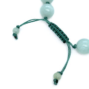 Jadeite Beaded Bracelet - "Celina"