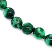 Jadeite Beaded Bracelet - "Reya"