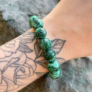 Jadeite Cord Bracelet - "Esla"