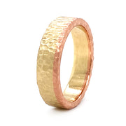 Two-Tone Gold Band - "Cutthroat"