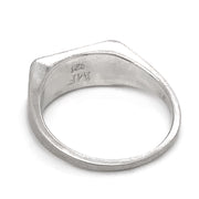 Sterling Silver Choose Your Weapon Signet Ring - "Axe"