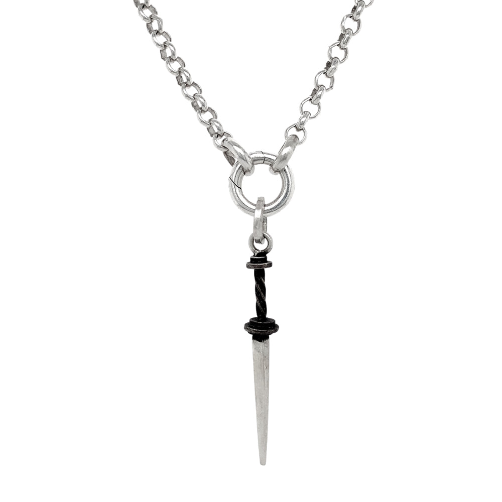 Dagger Charm - 925 Sterling Silver - Sword - REO Company Wholesale Fine  Jewelry
