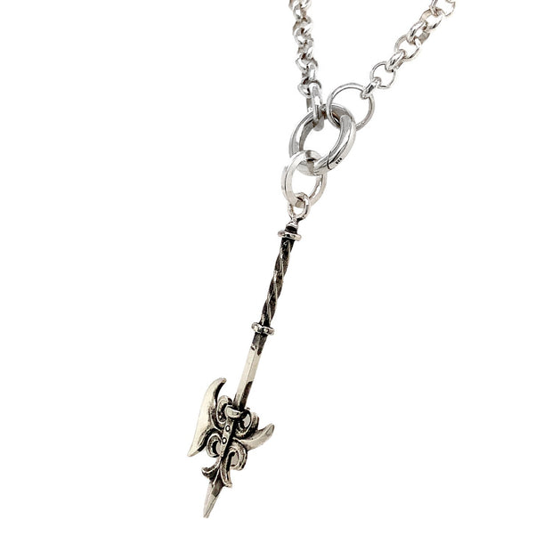 Sterling Silver Pendant - "Battle Axe"