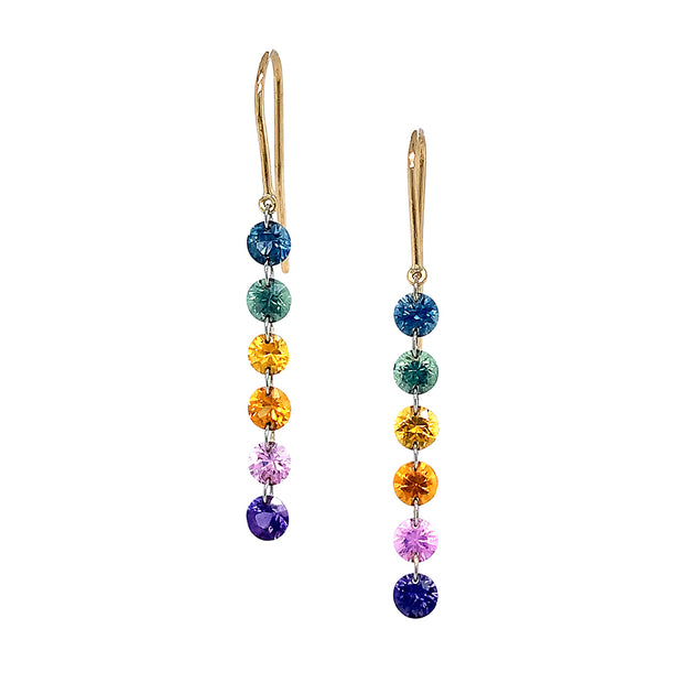 Montana Sapphire Drop Earrings - 