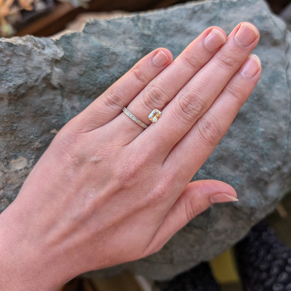 Montana Sapphire, 1.00ct - "Peachglow"