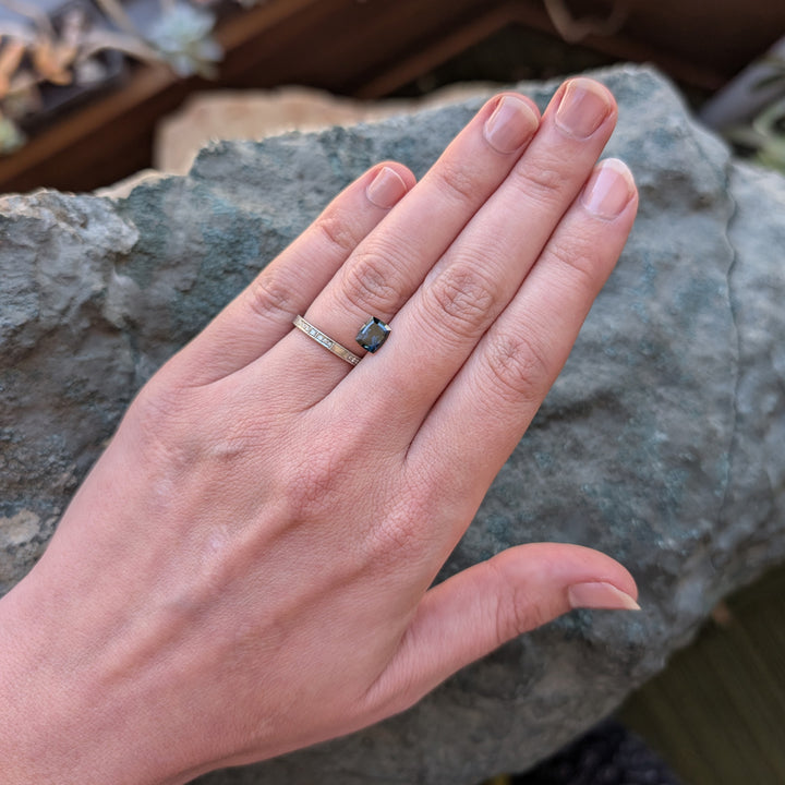 Montana Sapphire, 1.36ct - "Void"