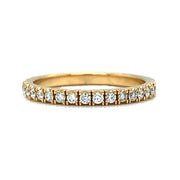 Yellow Gold and Diamond Ring - "Selene"