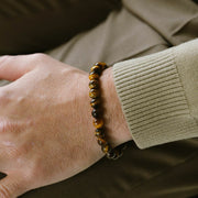 Tigereye "Stones Bracelet" by Steel & Barnett