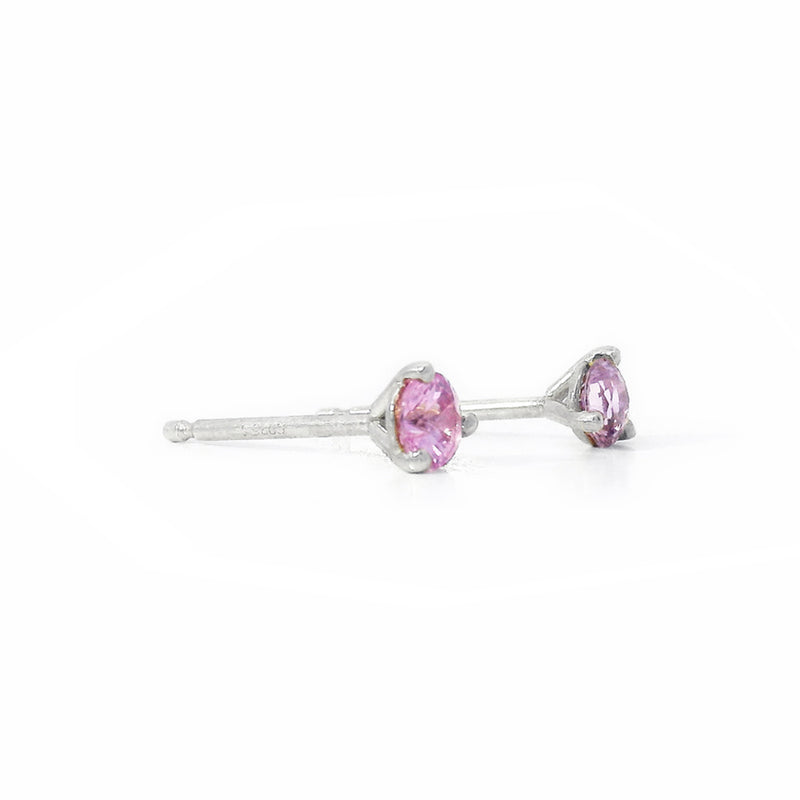 Montana Sapphire & Sterling Silver Earrings - "Blossom"