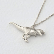 Sterling Silver Necklace - "Tyrannosaurus Rex"