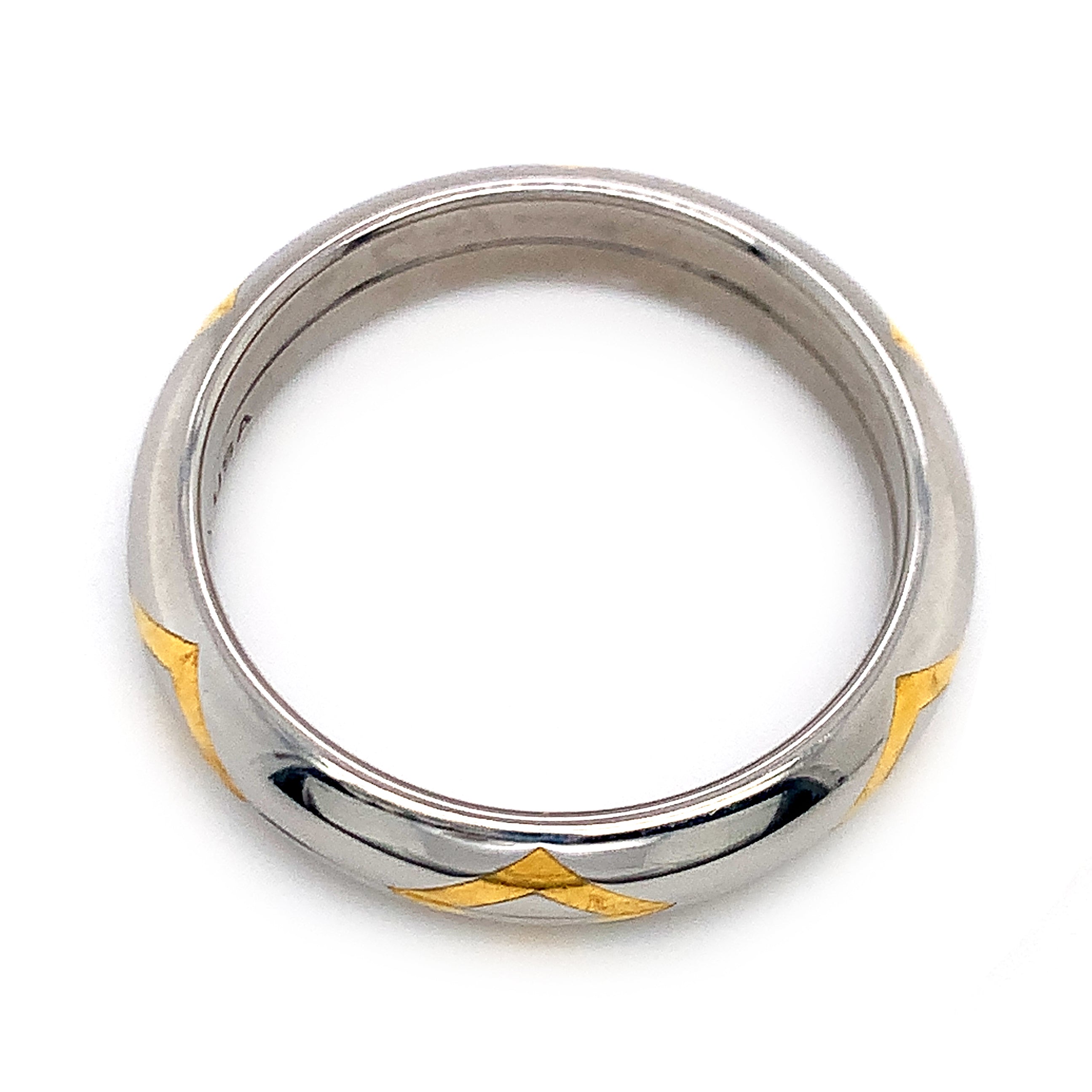 Polarium and 24KY Gold Ring- 