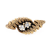 14K Yellow Gold and Diamond Ring - "Fernfinity"