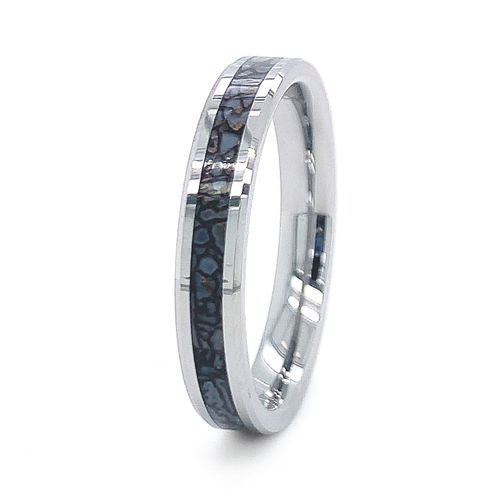 Men's Wedding Band Stainless Steel 0.03ctw hotsell Diamond 7mm Ring Size 14.5