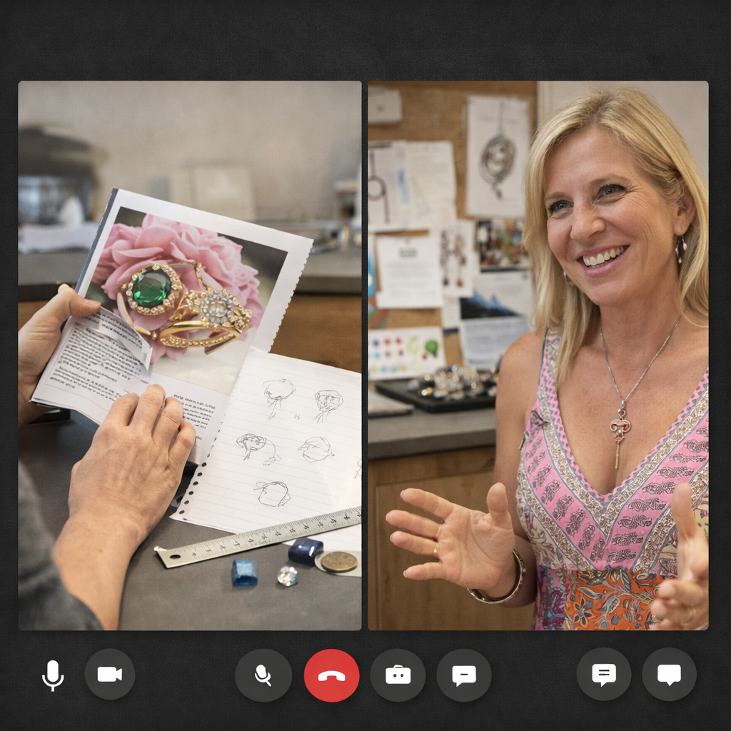 Virtual Custom Design Consultation with Babs