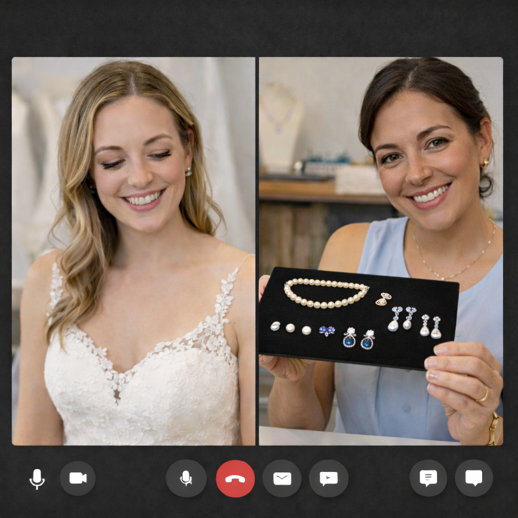 Virtual Bridal Styling Session