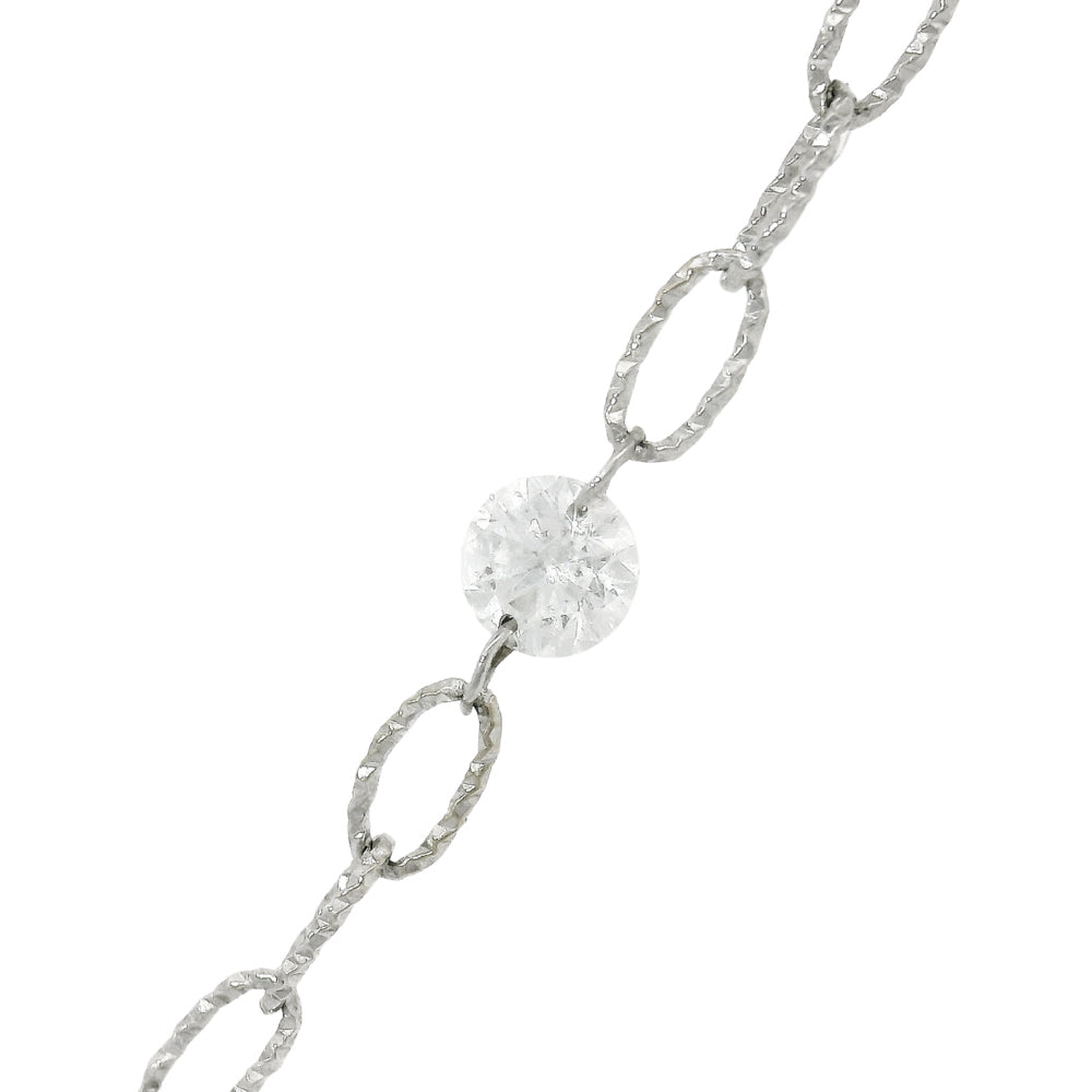 Diamond & Platinum Link Necklace - "Medina Orbit 5"
