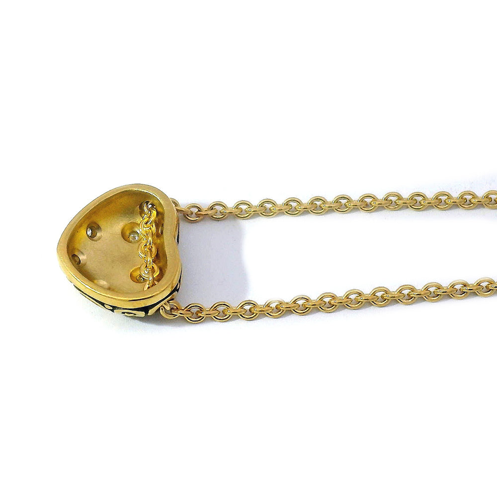 Newfound Diamond Diamond Heart Shaped Necklace -