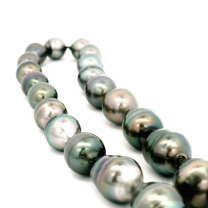 Tahitian Pearl Necklace with Hidden Vario Clasp - "Siren"