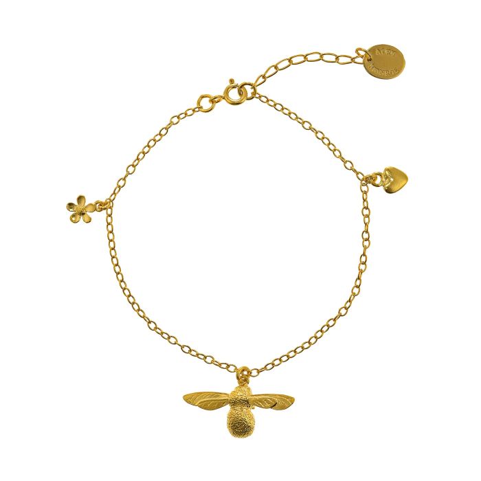 Gold Vermeil Bracelet - "Baby Bee"