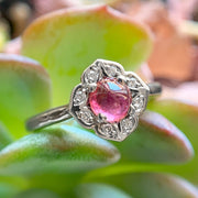 Montana Sapphire & Diamond Ring - "Rose"