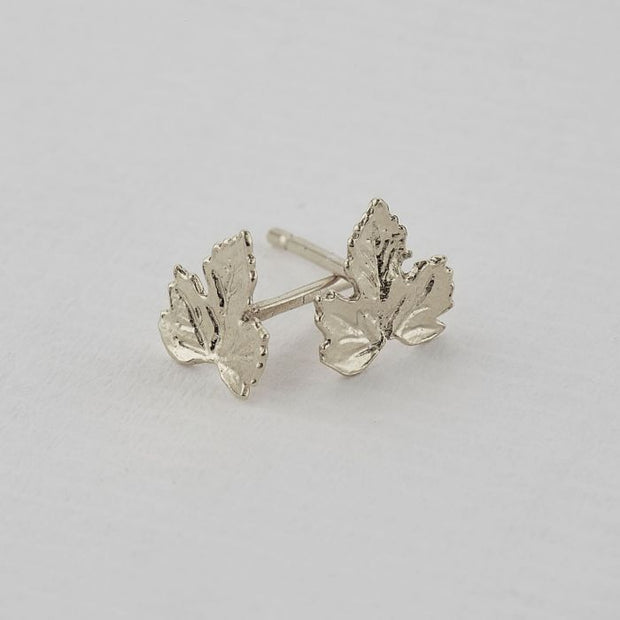 Sterling Silver Earrings - "Vine Leaf"