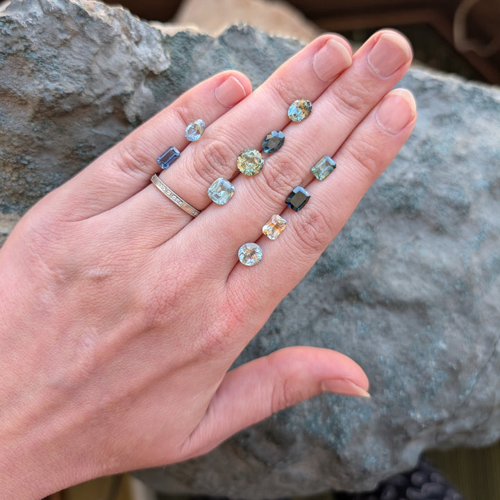 Montana Sapphire, 1.32ct - "Evergreen Ridge"