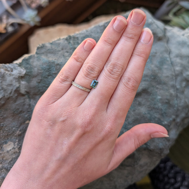 Montana Sapphire, 0.93ct - "Twilight Canopy"