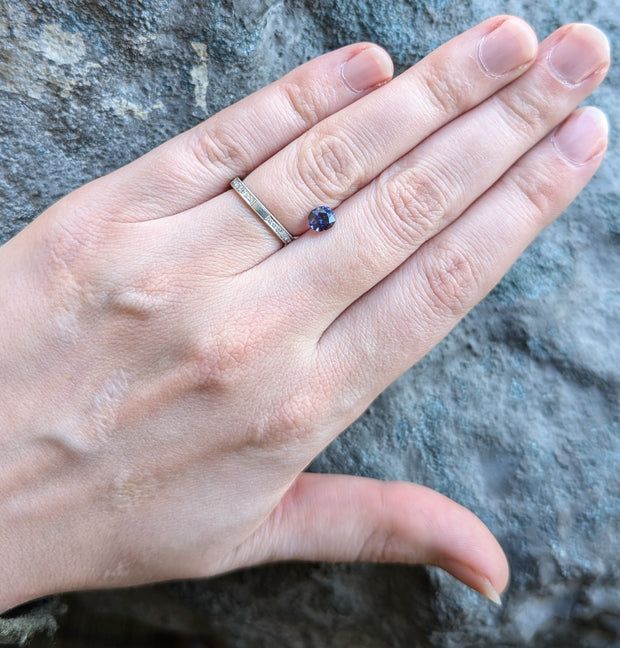 Color-Shift Yogo Sapphire, 0.75ct - "Rough Around the Edges"