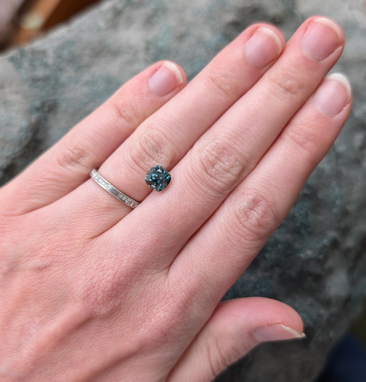 Unheated Montana Sapphire, 2.27ct - "Heart of the Forest"