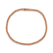 Rose Gold & Diamond Tennis Bracelet- "Grace Mae"