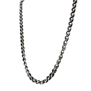 Sterling Silver Link Chain - "Caesar"