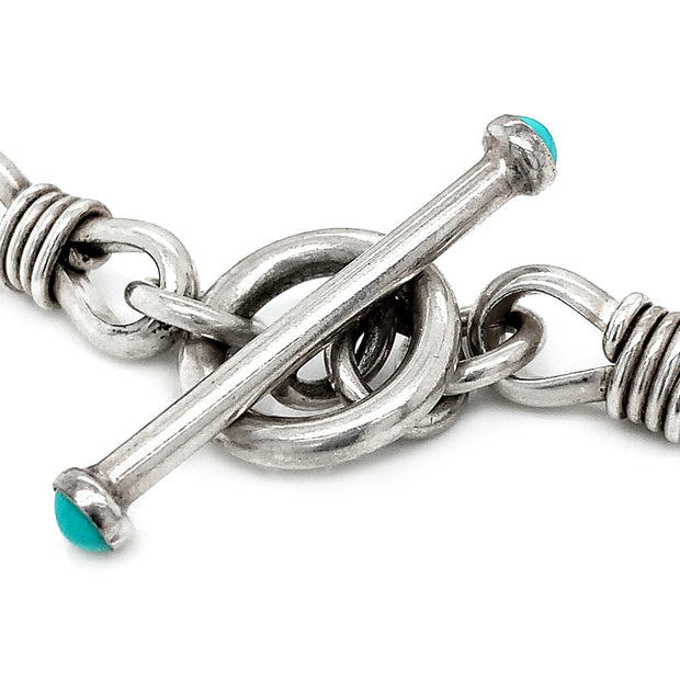 Sterling Silver Heavy Link Chain Bracelet