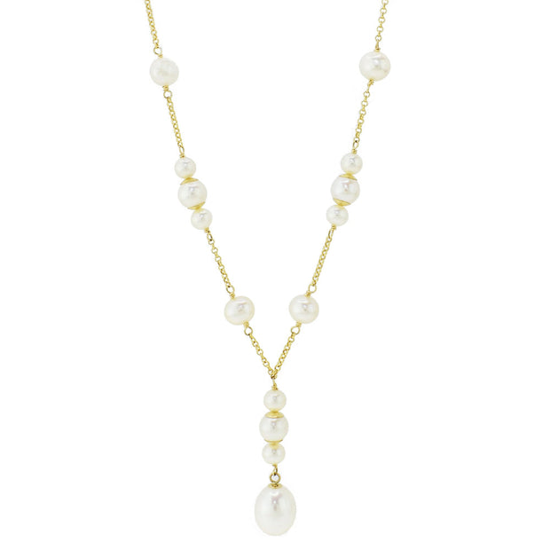 Pearl Necklace - "Dewdrop"