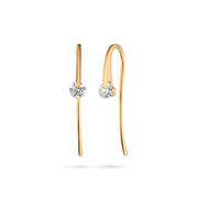 Liberté Lumina Diamond Hook Earrings