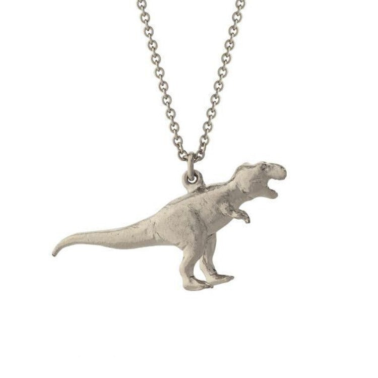 Sterling Silver Necklace - "Tyrannosaurus Rex"
