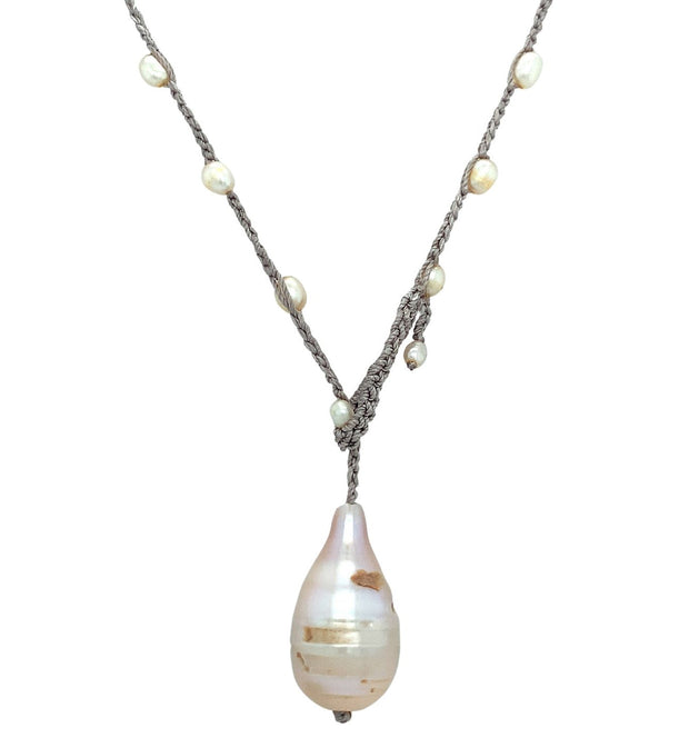 Freshwater and Edison Pearl Necklace- "Vintage Soirée"