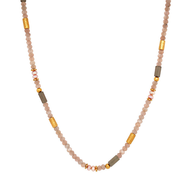LUXE Statement Gold Cream Dangle Pearl Necklace Body Chain – Rocks Boutique