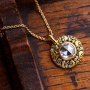 Rose Cut Diamond Necklace - "Temptations"