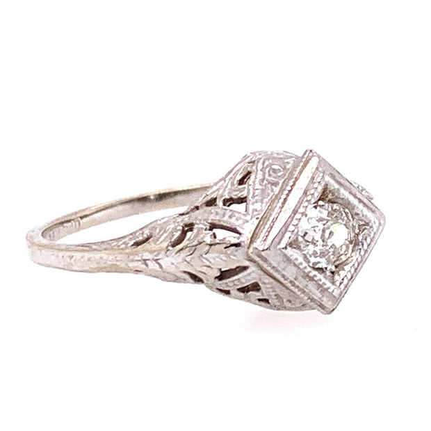 Old Miner Diamond Ring - "Kristine"