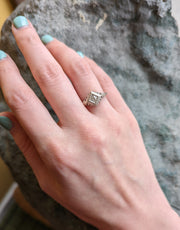 Old Miner Diamond Ring - "Kristine"