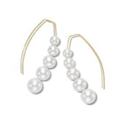 Freshwater Pearl Drop Earrings - "Paola Pearls"