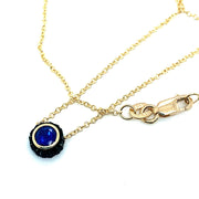 Royal Blue Montana Sapphire Necklace - "Chroma"