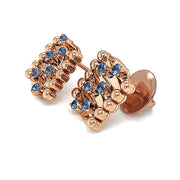 Exclusive Yogo Sapphire Brevetto Expandable Earrings