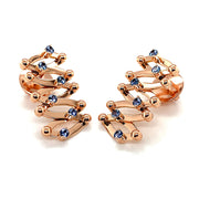 Exclusive Yogo Sapphire Brevetto Expandable Earrings