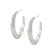 Sterling Silver Earrings - "Nairobi Hoops"