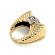 Diamond & Gold Vintage Ring- "Modern Love"